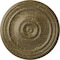 Ekena Millwork Reece Ceiling Medallion (Fits Canopies up to 6 3/4"), 21"OD x 1 1/4"P, Mississippi Mud Crackle CM21REMMC - alternate 1